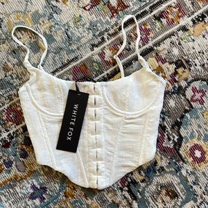 White Fox Corset